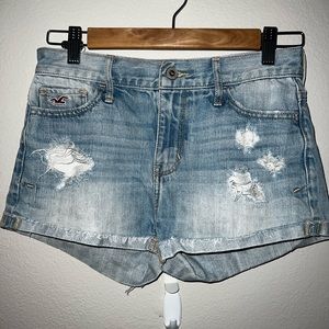 hollister jean shorts